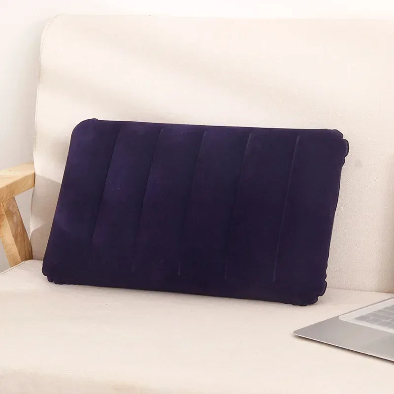 Inflatable Camping Pillow – Lightweight Memory Foam Travel Cushion | Waterproof & Compact by Zenith Trek™